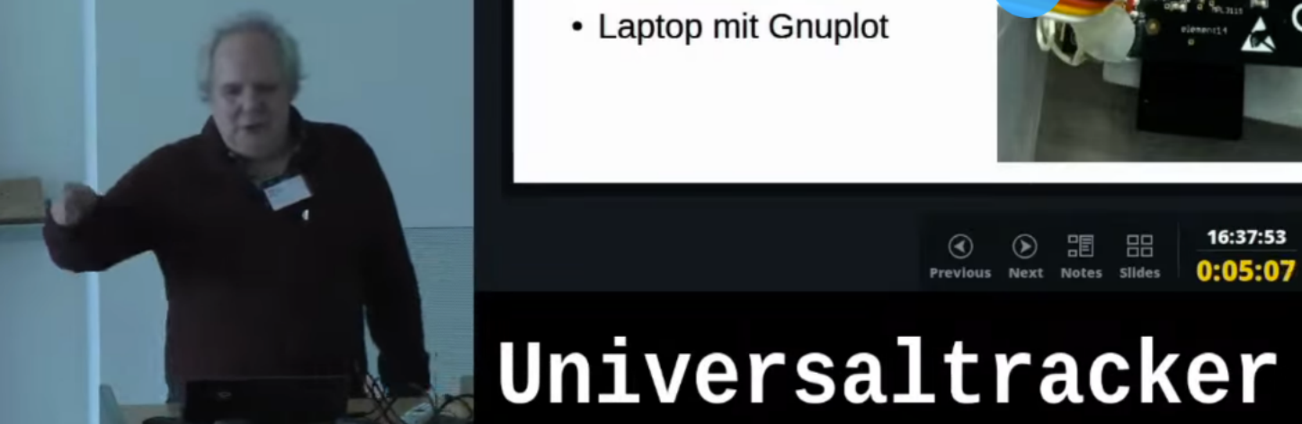 Video Universaltracker Vortrag Stefan Höhn