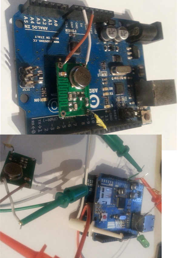 Arduino mit Funksender 433 Mhz